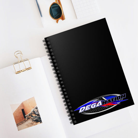 Dega Nation Spiral Notebook - Perfect for Racing Fans, Journaling, Note-taking, Gift Ideas, and School Supplies