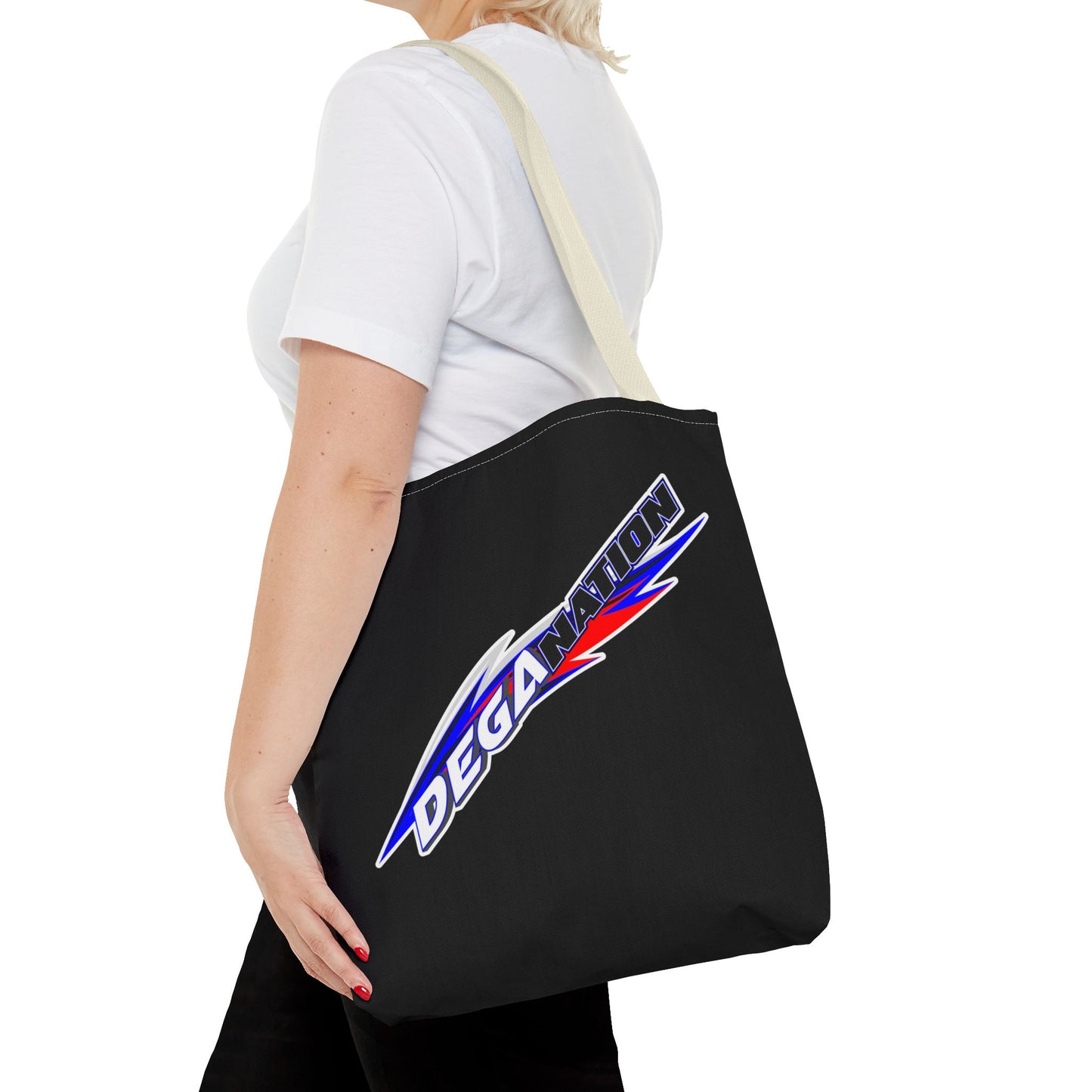 Sporty Tote Bag for Everyday Adventures | DegaNation Design, Eco-Friendly, Gym, Beach, Travel, Shopping