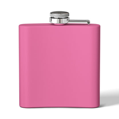 Personalized Deganation Stainless Steel Flask - 6oz Engraved Drinkware for Sports Enthusiasts