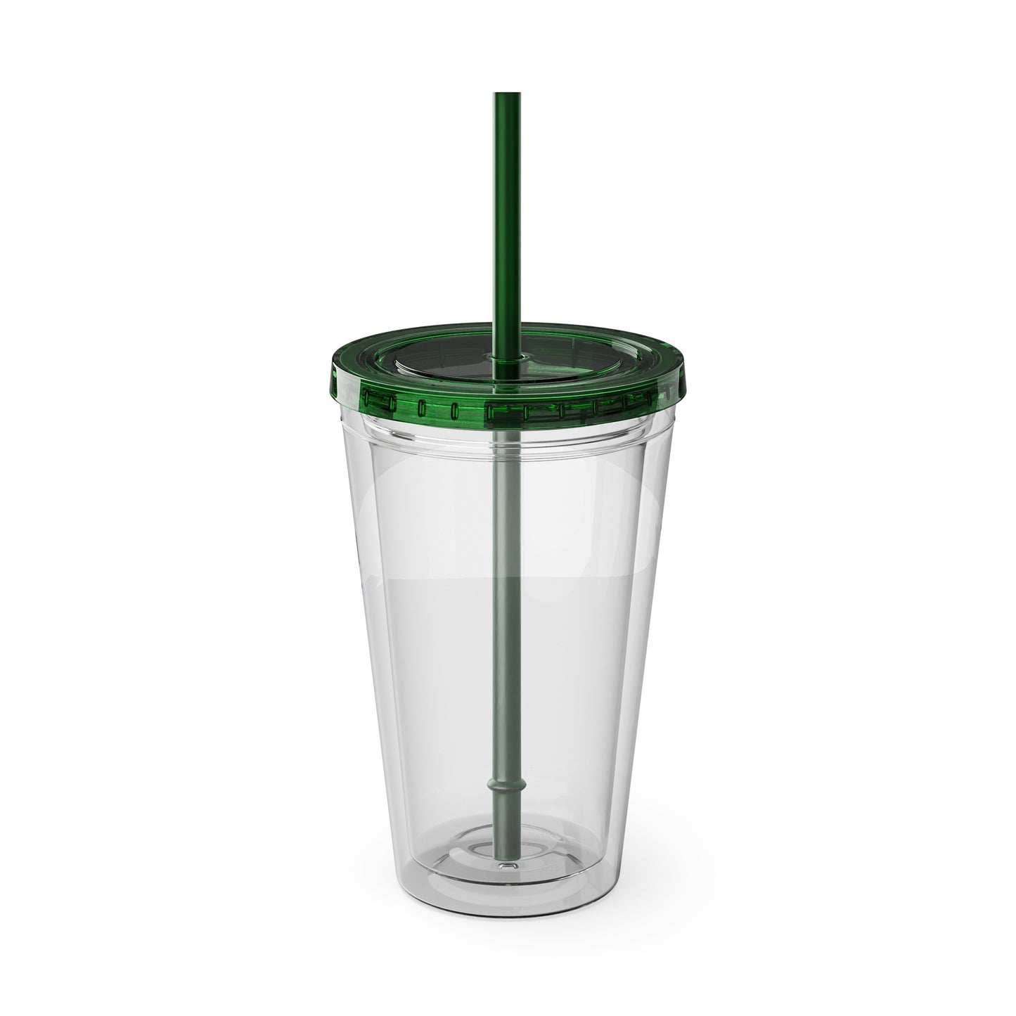 16oz Sunsplash Double-Wall Tumbler with Straw