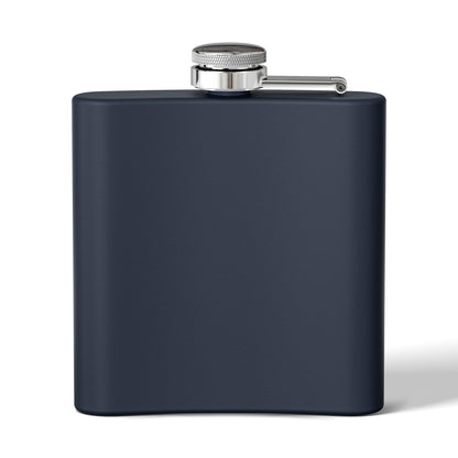 Personalized Deganation Stainless Steel Flask - 6oz Engraved Drinkware for Sports Enthusiasts