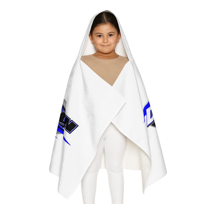 Youth Hooded Towel for Kids, Perfect for Beach Days, Swimming Parties, Pool Fun, Deganation Design, Cozy Drying Experience