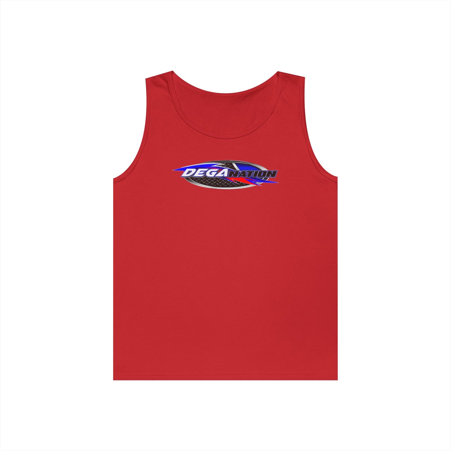 Retro Dega Nation Unisex Heavy Cotton Tank Top - Vintage Inspired Summer Wear