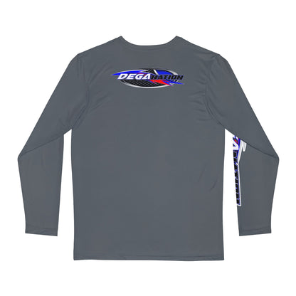 Men's Long Sleeve Sport Shirt – Activewear for Racing Fans, Gym, Outdoor Activities, Gifts for Him, Summer & Sport Events