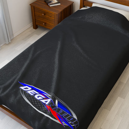 Custom Velveteen Plush Blanket – Cozy, Soft, Perfect for Deganation Fans