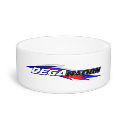 Personalized Pet Bowl for Dog Lovers, Custom Pet Dish, Stylish Dog Feeding Bowl, Unique Pet Gift, Deganation Pet Bowl