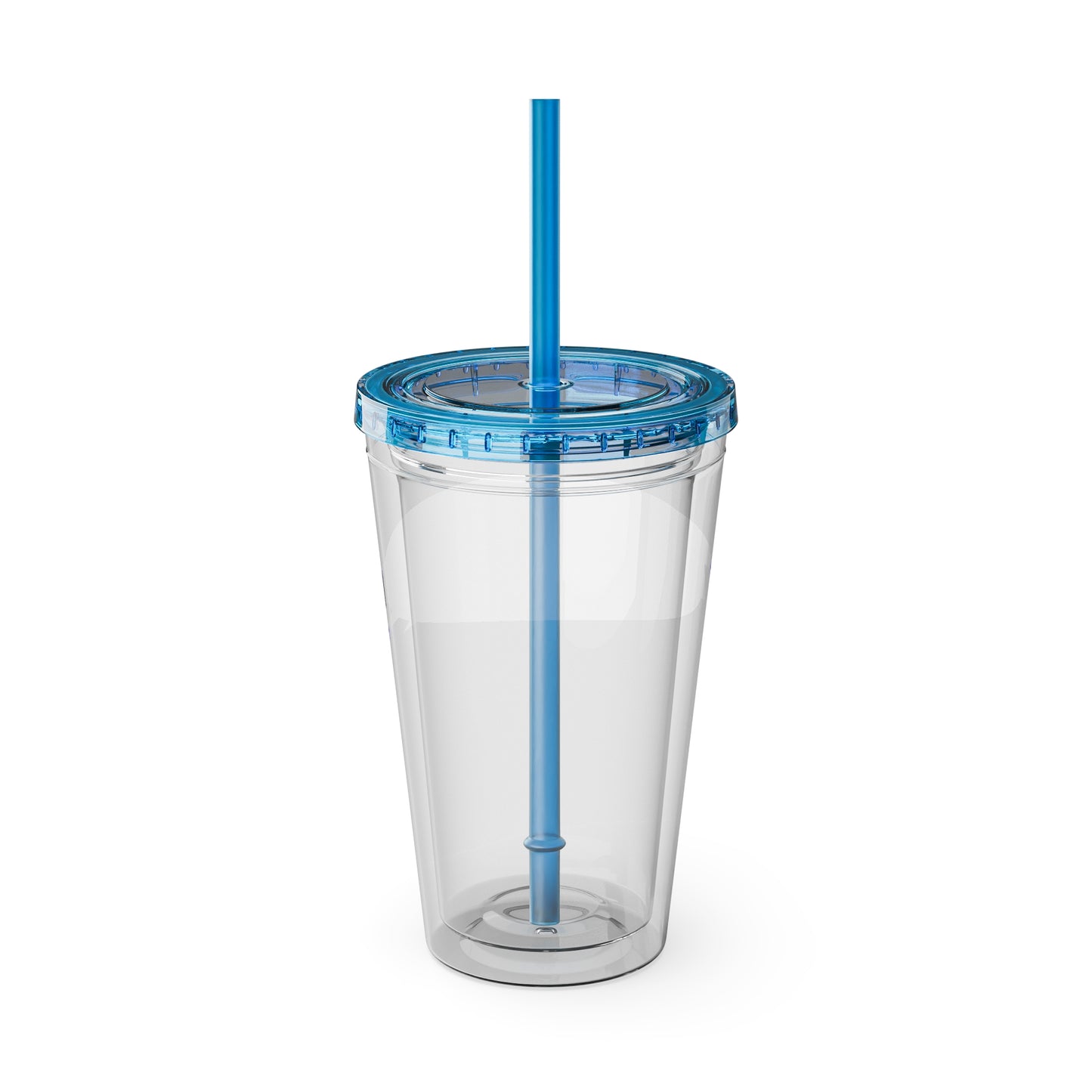 16oz Sunsplash Double-Wall Tumbler with Straw