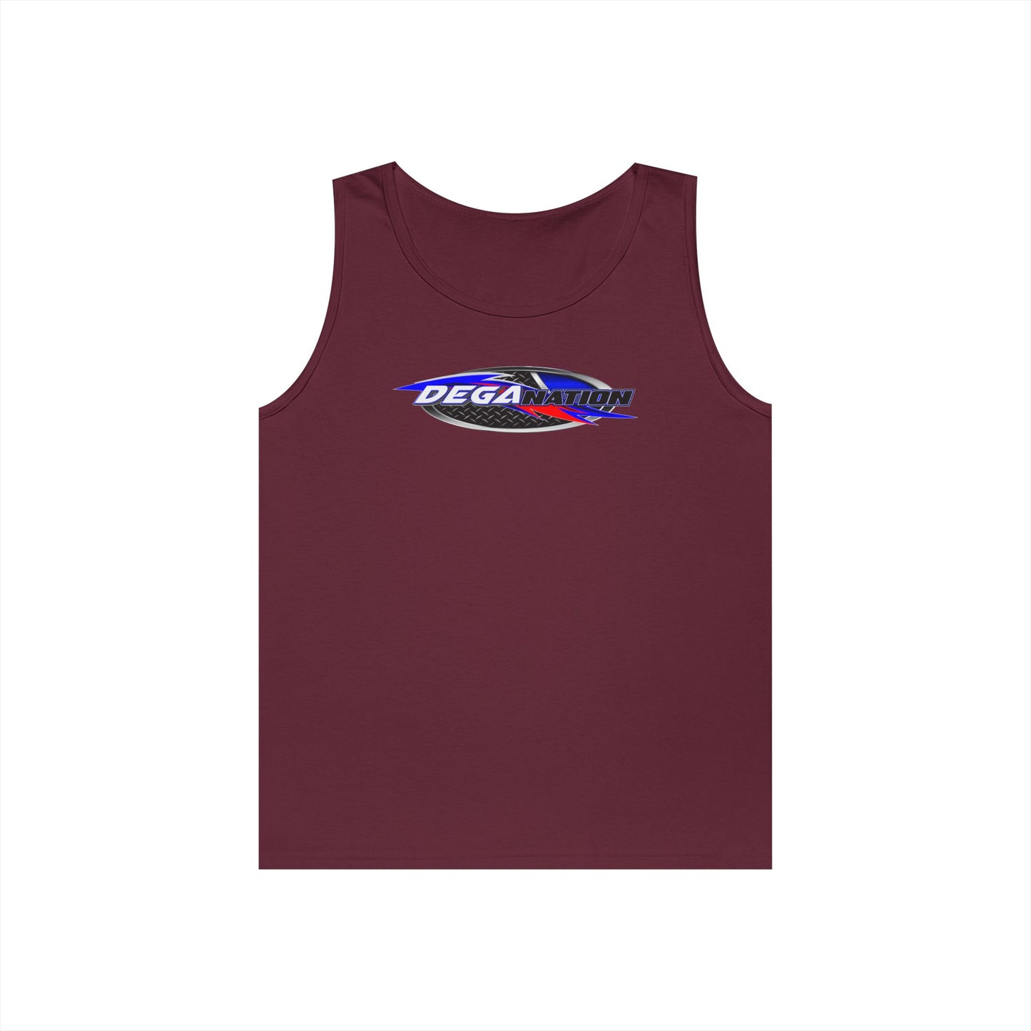 Retro Dega Nation Unisex Heavy Cotton Tank Top - Vintage Inspired Summer Wear