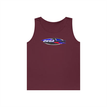 Retro Dega Nation Unisex Heavy Cotton Tank Top - Vintage Inspired Summer Wear
