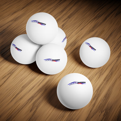 Ping Pong Ball Set, 6 pcs | Premium Table Tennis Balls for Parties, Sports, Game Nights, Beach Fun, Outdoor Activities