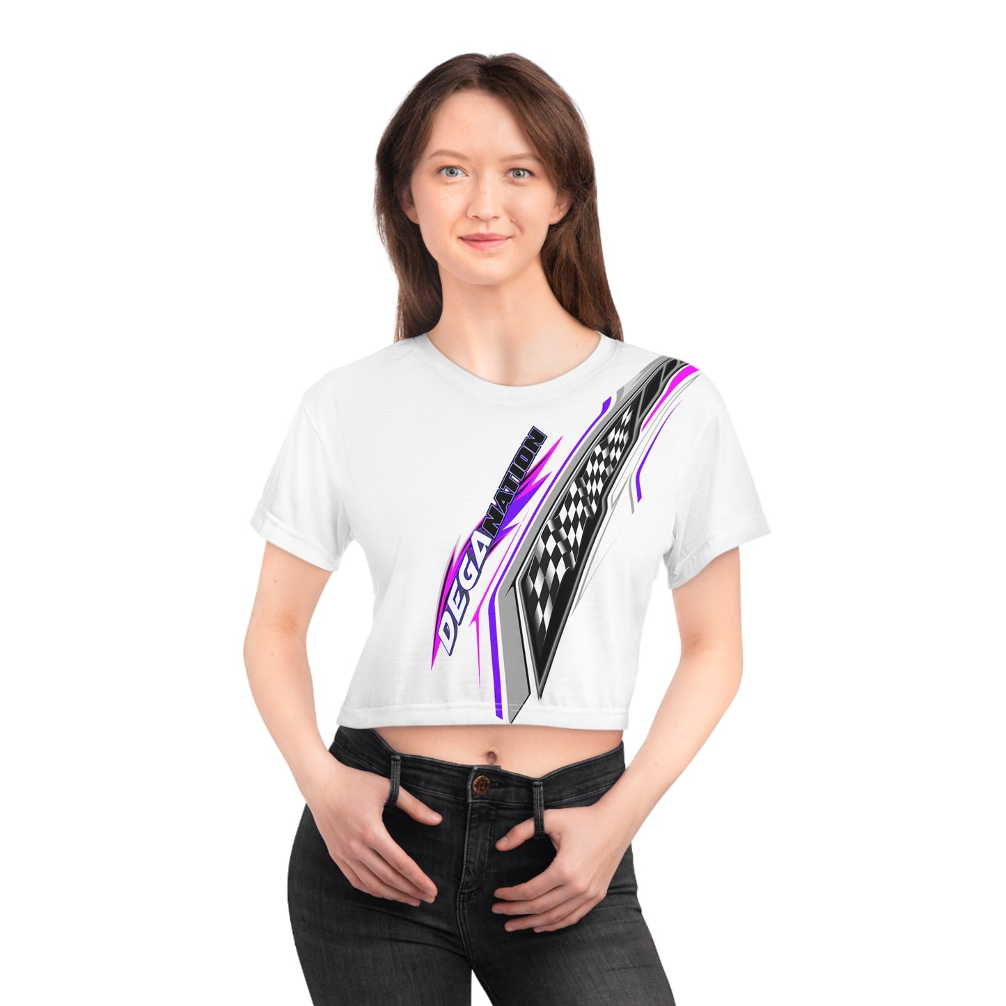 Racing Crop Tee