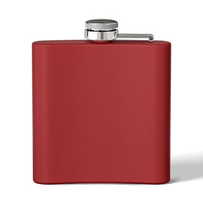 Personalized Deganation Stainless Steel Flask - 6oz Engraved Drinkware for Sports Enthusiasts