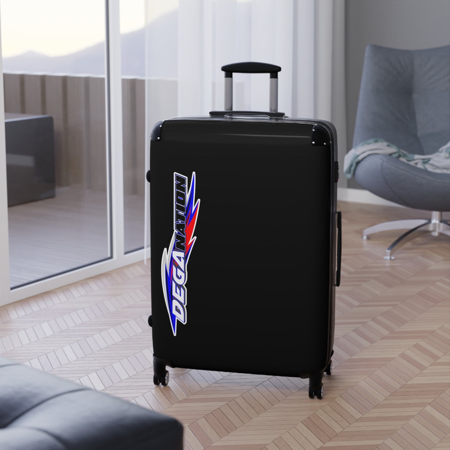 Stylish Carry-On Luggage with Degan Speed Design, Travel Bag, Lightweight Suitcase, Weekend Getaway, Kid's Travel Gear