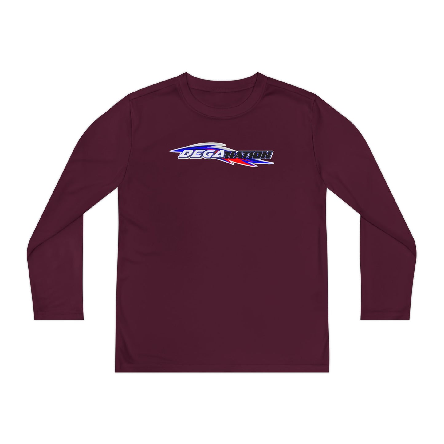 Youth Long Sleeve Racing Tee, Perfect for Young Athletes, Gift for Sports Events, Outdoor Activities, Team Spirit, Birthday Present