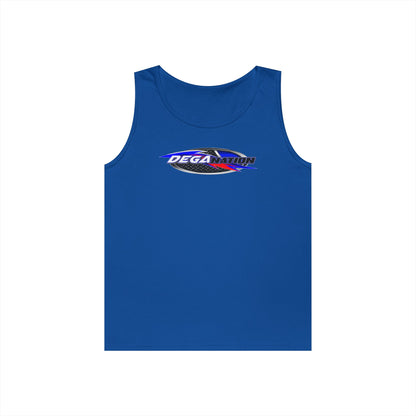 Retro Dega Nation Unisex Heavy Cotton Tank Top - Vintage Inspired Summer Wear