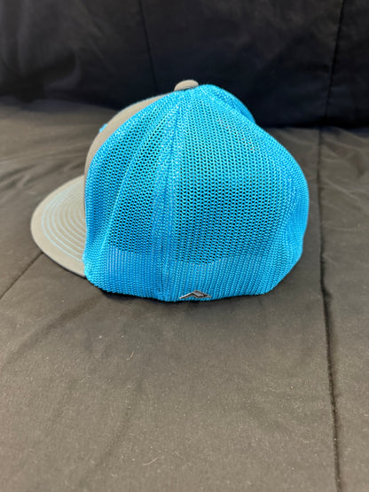 Ocean Vibes (Charcoal/Neon Blue)