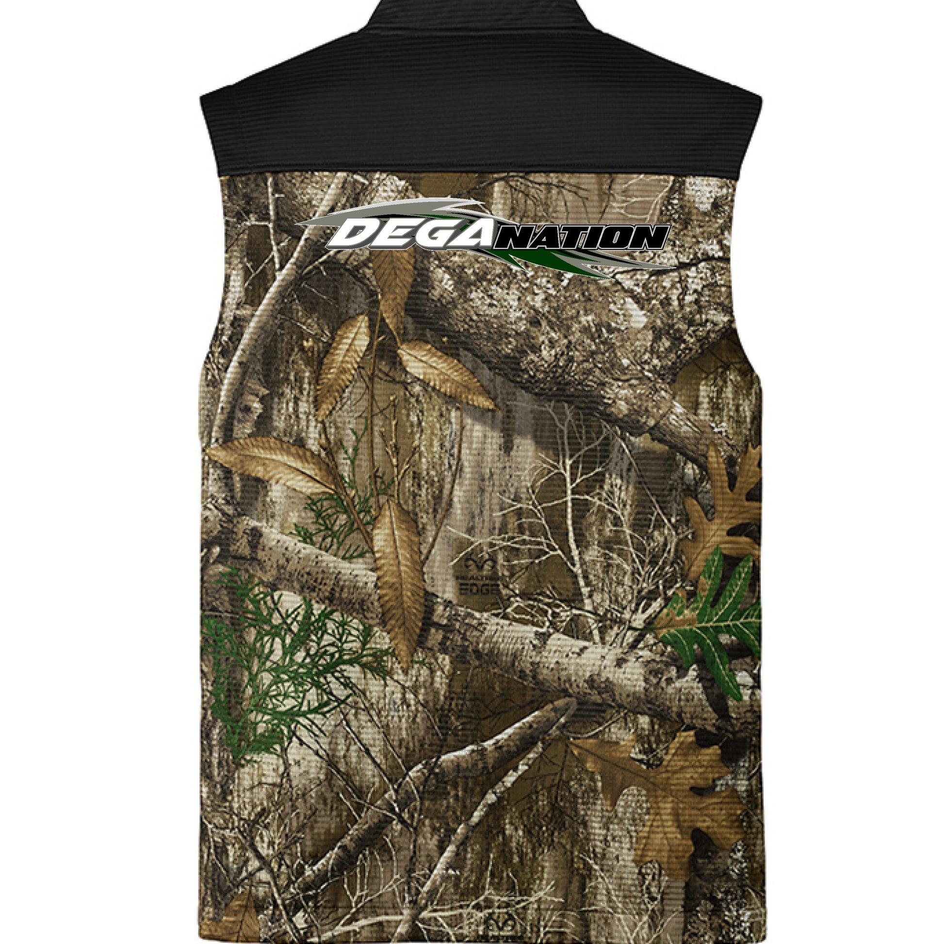 Deep Black/ Realtree Edge - BACK