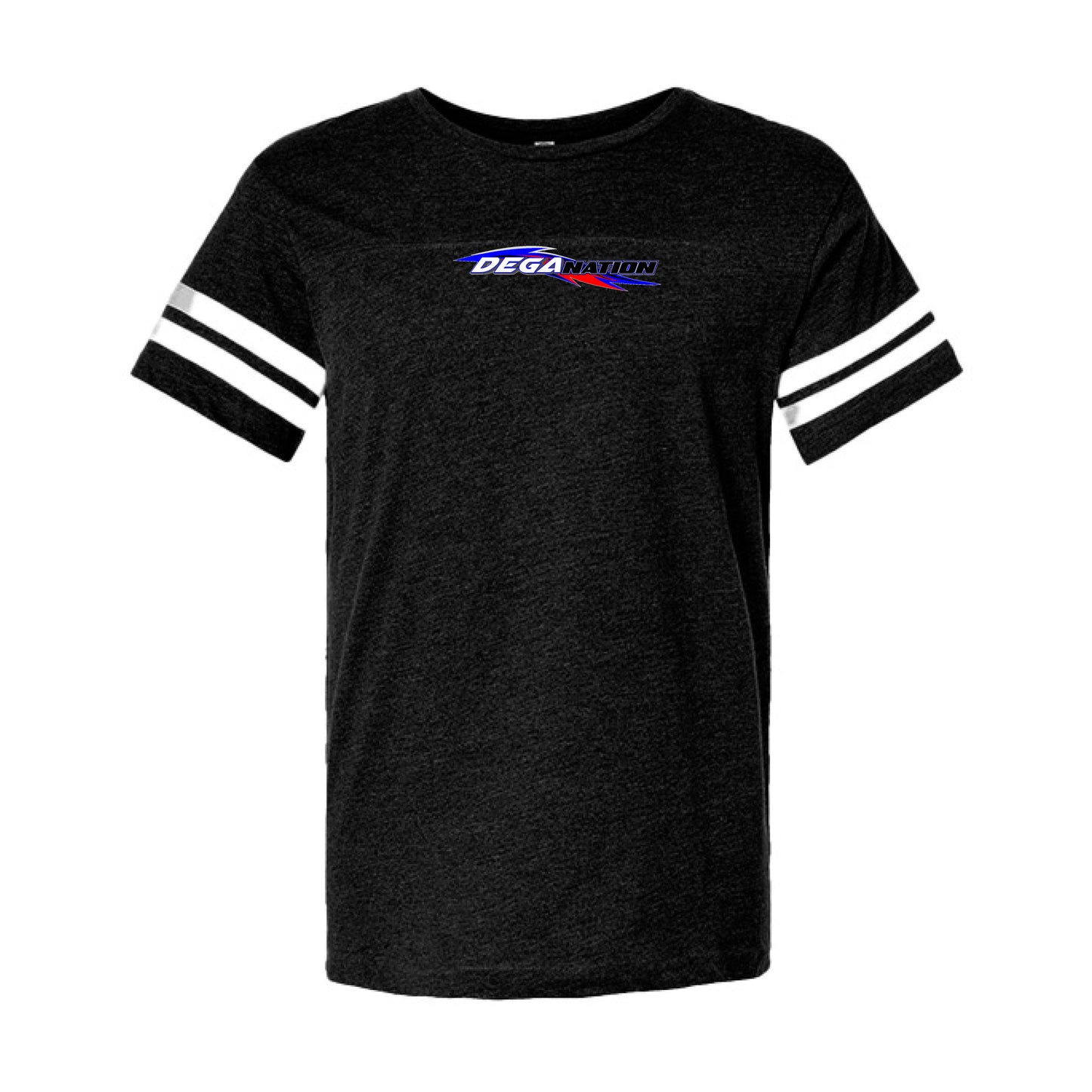 Black Solid/ White - FRONT