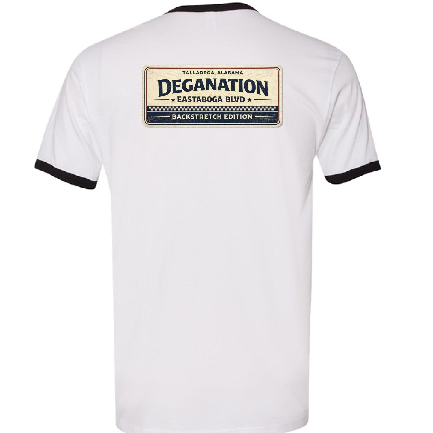 WHITE/ BLACK - BACK